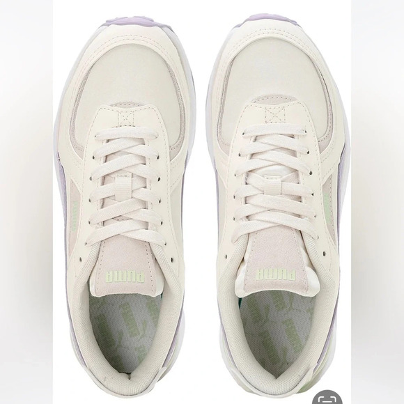 Puma Cruise Rider NU Satin Sneaker,
White + Pristine, Size US 5.5/EU 36.5, NIB - Picture 6 of 15